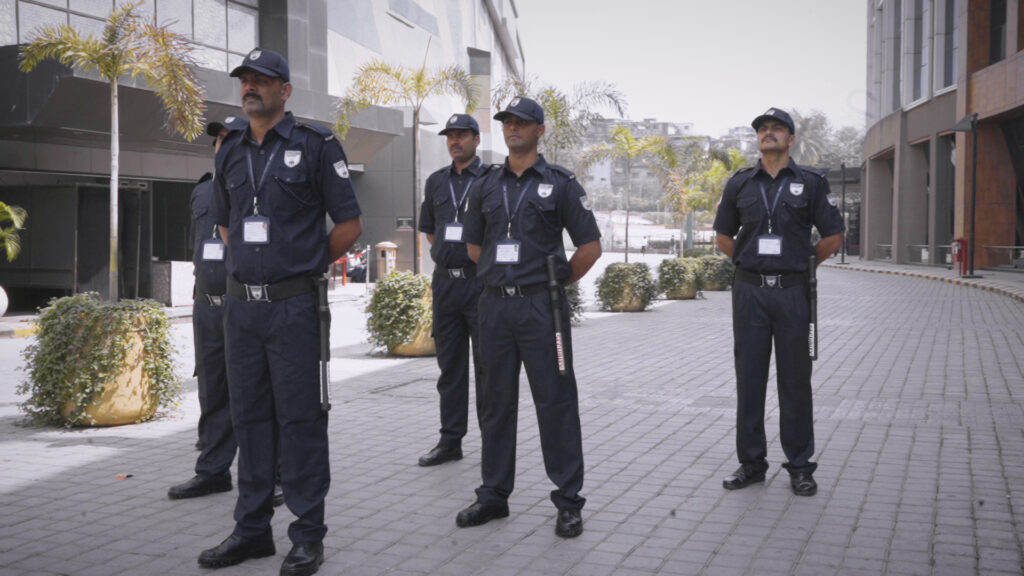 Manned guard security service