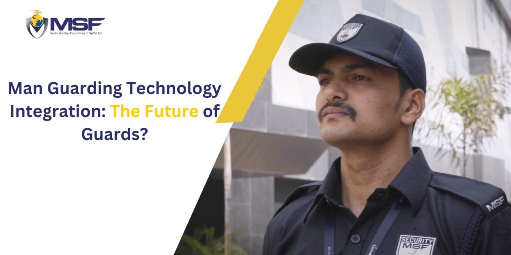 man guarding technology integration