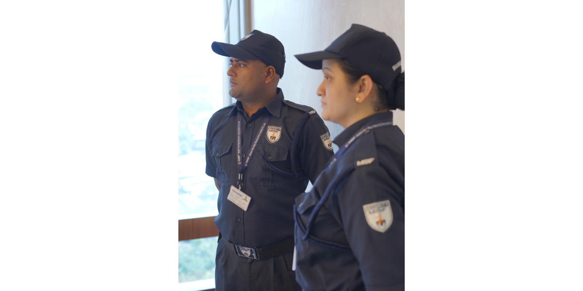 manned security guards