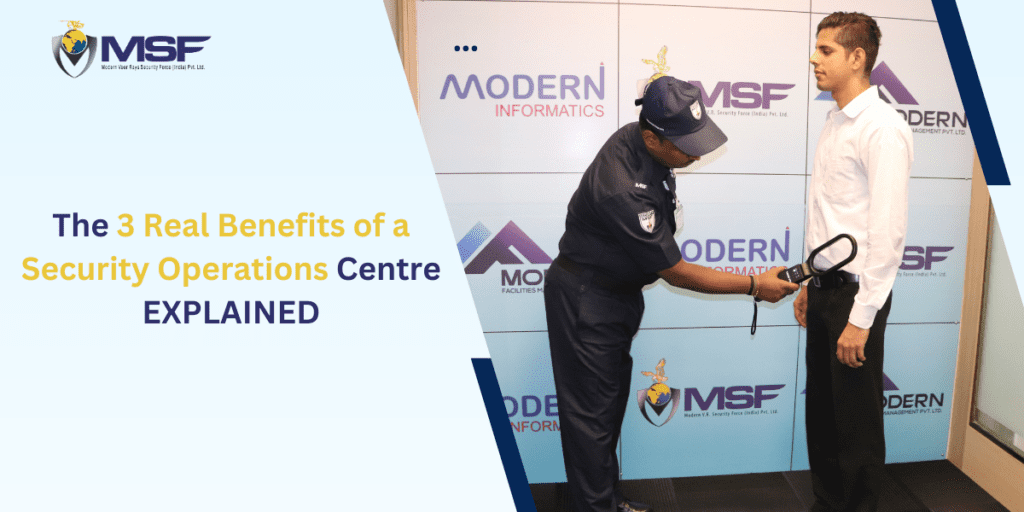 benefits of a security operations centre