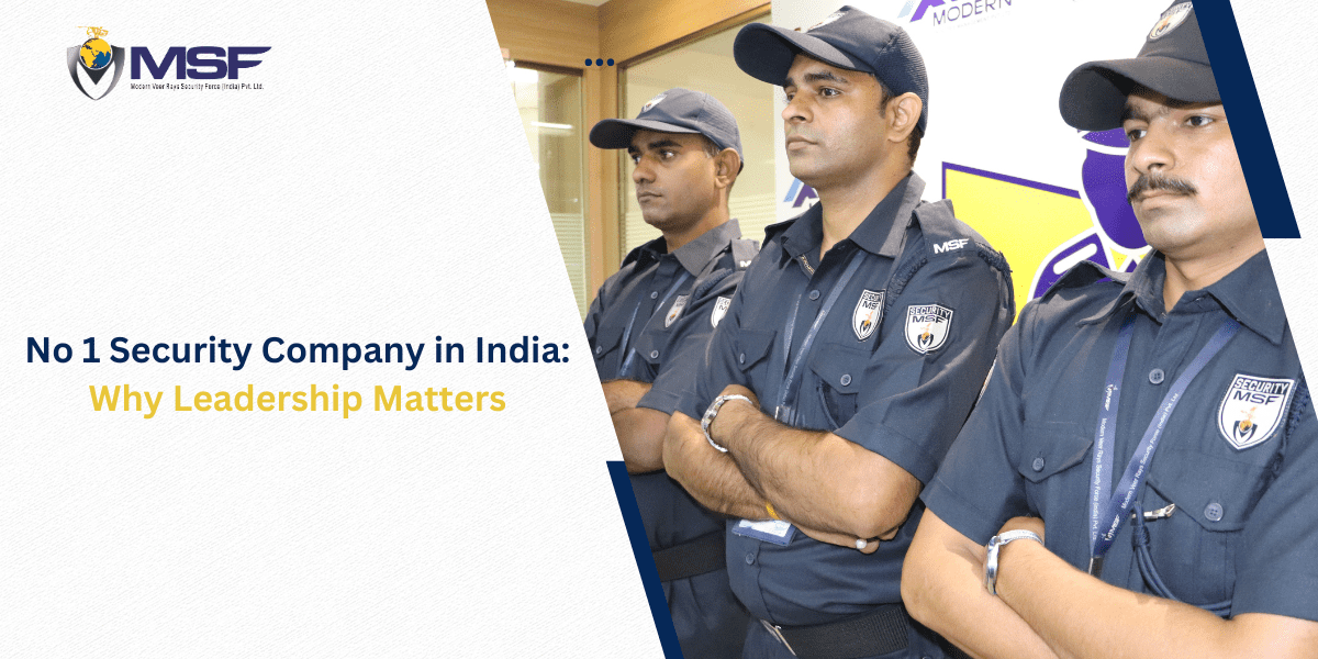 no 1 security company in India