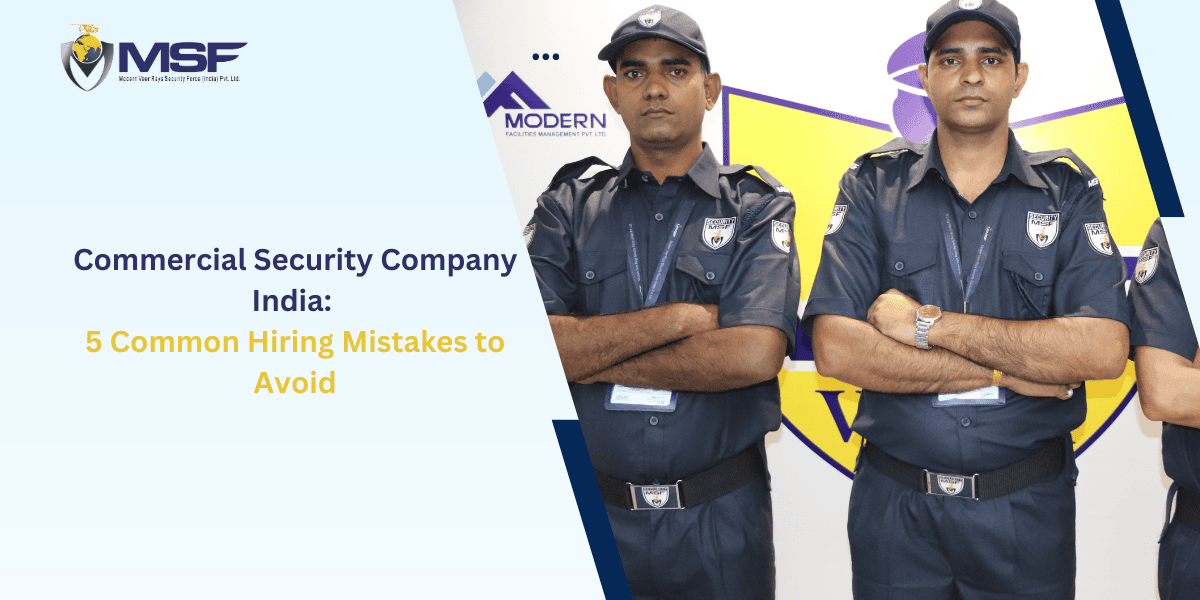 commercial security company India