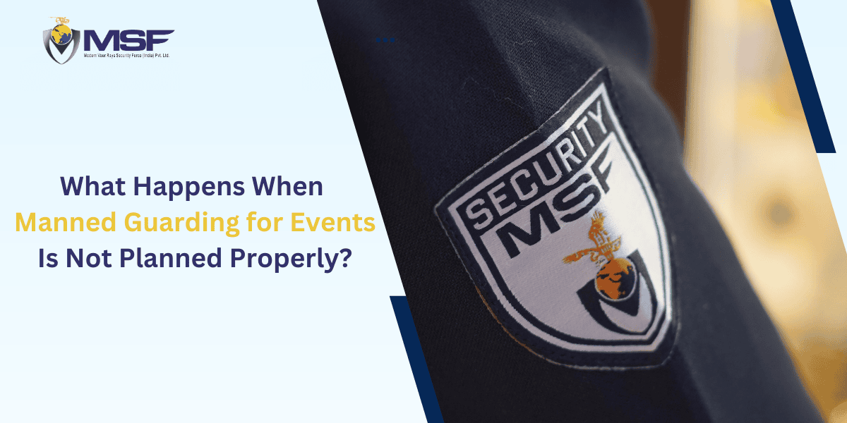 manned guarding for events