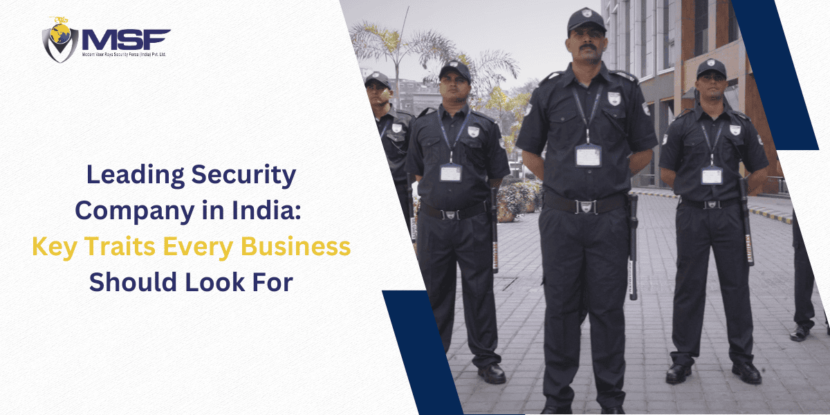 leading security company in India